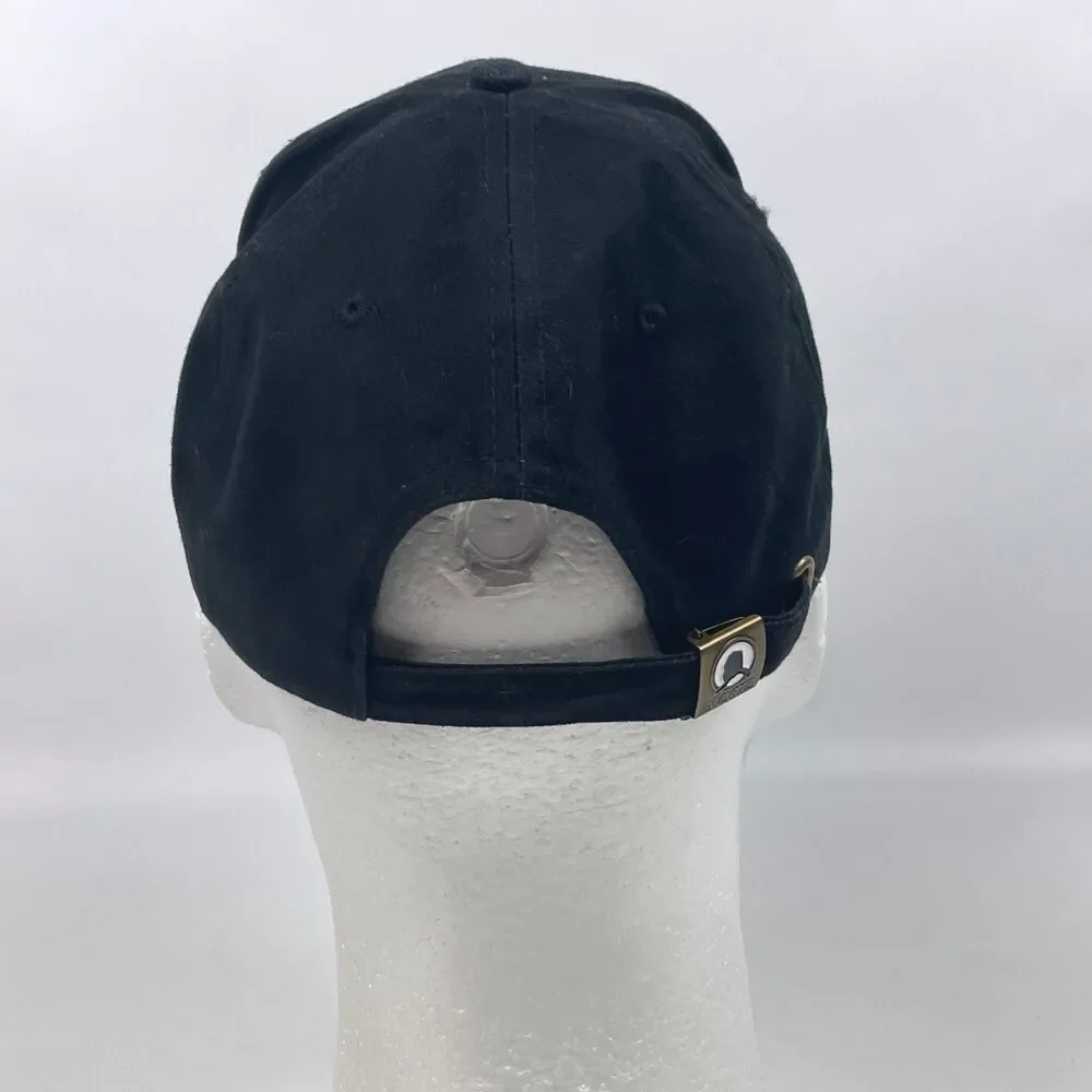 ALASKA Embroidered Husky Sled Dog Team Black Ball Hat Cap Adjustable Iditarod
